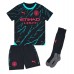 Manchester City Jeremy Doku #11 Replika Babykläder Tredje matchkläder barn 2023-24 Korta ärmar (+ Korta byxor)
